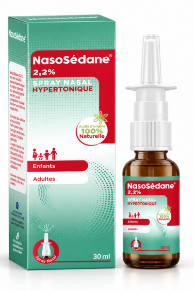 NASOSÉDANE – Spray nasal hypertonique