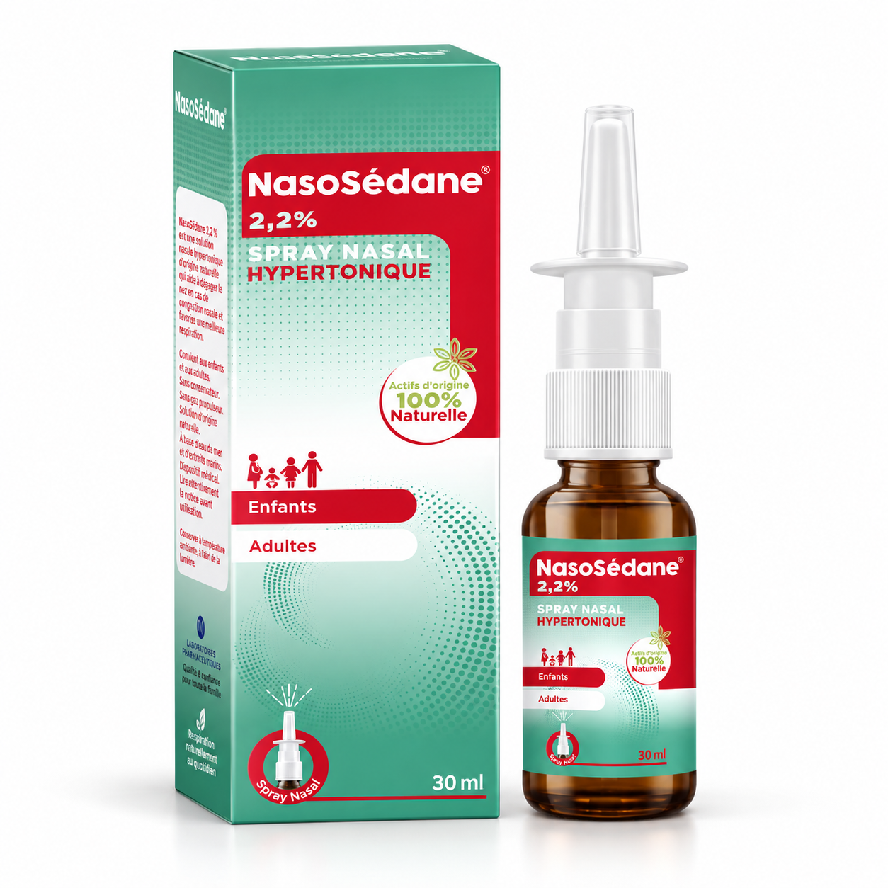 NASOSÉDANE – Spray nasal hypertonique